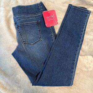 Post Or Early Pregnancy Maternity Jeggings - Isabel Maternity, Dk Blue‎ SZ 2 NWT